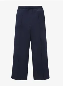 Dark Blue Girls' Wide Sweatpants Tom Tailor - Girls