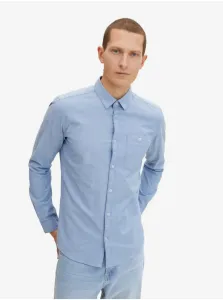 Light Blue Men's Shirt Tom Tailor - Men's #662915