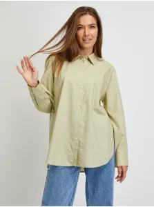 Light Green Women Loose Shirt Tom Tailor - Women