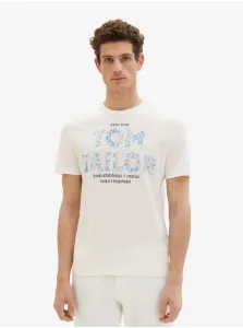 Biele tričká Tom Tailor