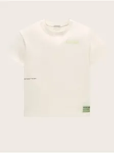 Biele chlapčenské tričko Tom Tailor #6369234