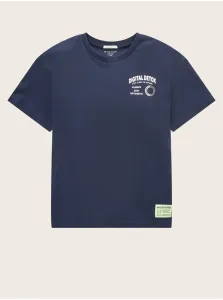 Tmavomodré chlapčenské tričko Tom Tailor #6369217