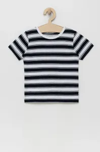 Detské bavlnené tričko Tom Tailor tmavomodrá farba, vzorovaný #207754