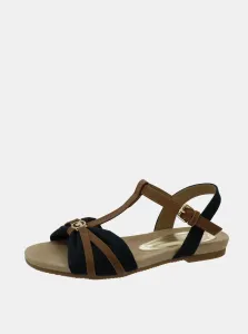 Brown-Blue Women's Sandals Tom Tailor - Women #705503