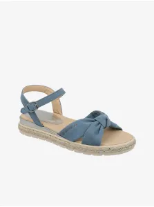Modré dámske sandále Tom Tailor