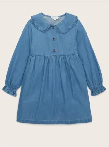 Modré dievčenské džínsové šaty Tom Tailor #6369319