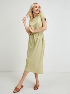 Voľnočasové šaty pre ženy Tom Tailor - svetlozelená