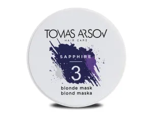 Tomas Arsov Sapphire Blonde Mask prirodzene neutralizujúca maska pre blond a melírované vlasy 100 ml