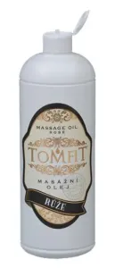 TOMFIT masážny olej - ružový