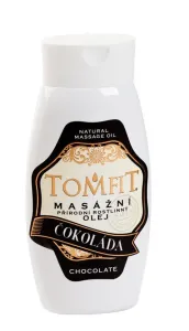 TOMFIT prírodný rastlinný masážny olej - čokoládový