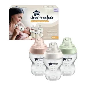 Tommee Tippee Natural Start Anti-Colic Slow Flow 0m+ 3x260 ml