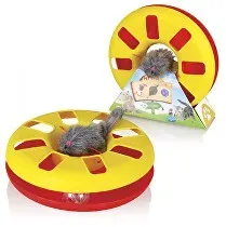 Tommi Toy cat Speedy loptička s myšou na gume