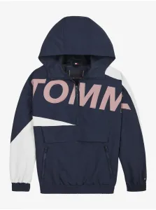 White and blue boys' hooded jacket Tommy Hilfiger - Boys #645351