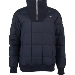 Tommy Hilfiger ESSENTIALS RLX HALF ZIP OTW Dámska bunda, tmavo modrá, veľkosť