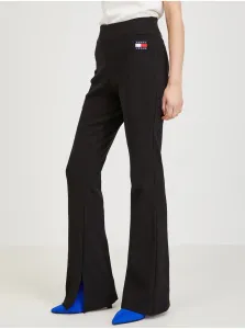 Black Ladies Flared fit pants Tommy Jeans - Women #5545556