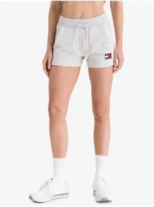 Light Grey Women's Shorts Tommy Jeans - Men #1056185