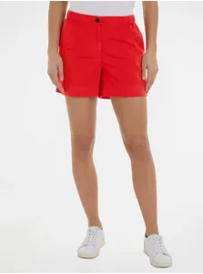 Red Women's Shorts Tommy Hilfiger 1985 Co Pull On Short - Women