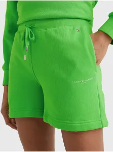 Svetlo zelené dámske teplákové kraťasy Tommy Hilfiger 1985 #7209935