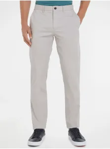 Chino nohavice pre mužov Tommy Hilfiger - svetlosivá #6068930