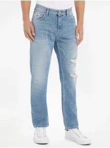Svetlomodré pánske straight fit džínsy Tommy Jeans #6091234