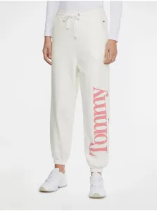 Creamy Women's Sweatpants Tommy Jeans - Women #661604