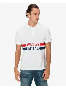 Block Stripe Polo T-shirt Tommy Jeans - Men #1053367