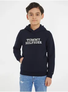 Dark blue boys' hoodie Tommy Hilfiger - Boys #8967412