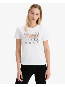 Biele tričká Tommy Hilfiger