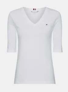 White women's basic t-shirt Tommy Hilfiger - Women #3161586