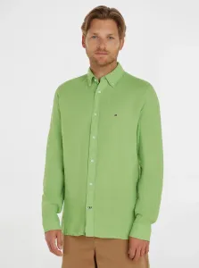 Zelená pánska košeľa Tommy Hilfiger