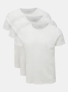 Tommy Hilfiger CN TEE SS 3 PACK PREMIUM ESSENTIALS Pánske tričko, biela, veľkosť M #738864