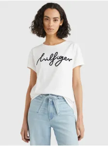 White Women's T-Shirt Tommy Hilfiger - Women #661498