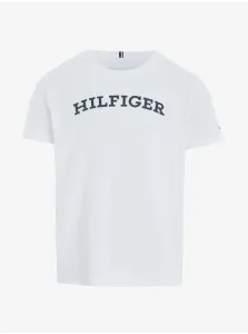 Biele detské tričko Tommy Hilfiger