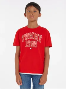 Tommy Hilfiger Tričko detské Červená