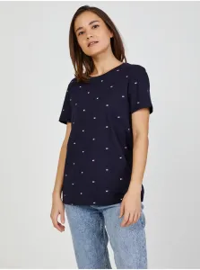 Dark blue Women's Patterned T-Shirt Tommy Hilfiger - Women #614633