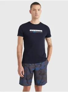 Dark blue men's T-Shirt Tommy Hilfiger - Men #661783
