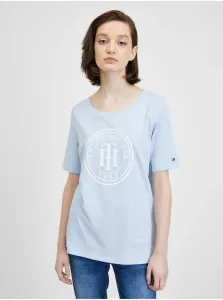 Light blue women's T-shirt Tommy Hilfiger - Women #704640