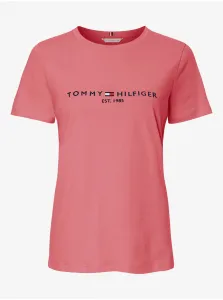 Pink Women's T-Shirt Tommy Hilfiger - Women