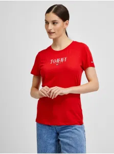 Red Women's T-Shirt Tommy Jeans - Women