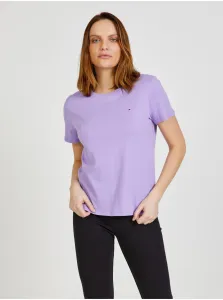 Light Purple Women's T-Shirt Tommy Jeans - Women #719917