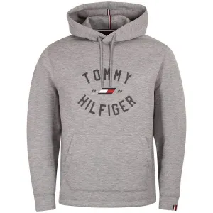 Tommy Hilfiger VARSITY GRAPHIC HOODY Pánska mikina, sivá, veľkosť #421765