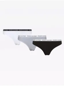 Set of three panties in black, gray and white Tommy Hilfiger Underwea - Women