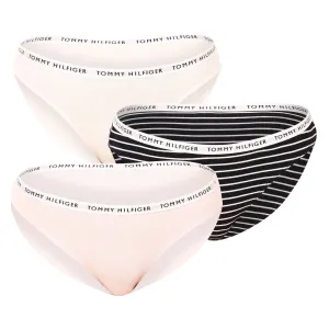Tommy Hilfiger 3 PACK - dámske nohavičky Bikini UW0UW04557-0Y3 M