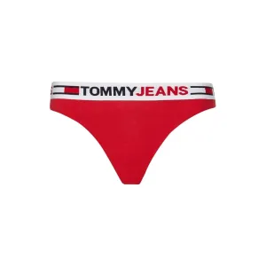Tommy Hilfiger TOMMY JEANS ID-THONG Dámske tangá, červená, veľkosť #4916386