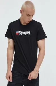 Tommy Hilfiger Pánske tričko Regular Fit DM0DM14001BDS S