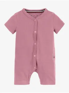 Body pre bábätká Tommy Hilfiger ružová farba #220049