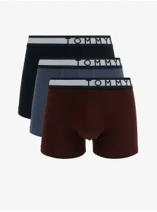 Boxerky pre mužov Tommy Hilfiger Underwear - tmavomodrá, čierna, vínová #4229204
