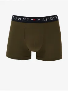 Boxerky Tommy Hilfiger pánske, zelená farba #275968