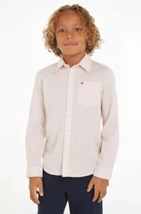 Detská košeľa Tommy Hilfiger ružová farba