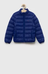 Detská páperová bunda Tommy Hilfiger tmavomodrá farba #8735752